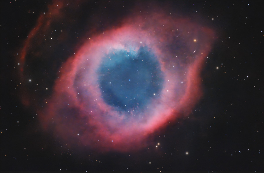 Helix Nebula at 2,800mm focal length